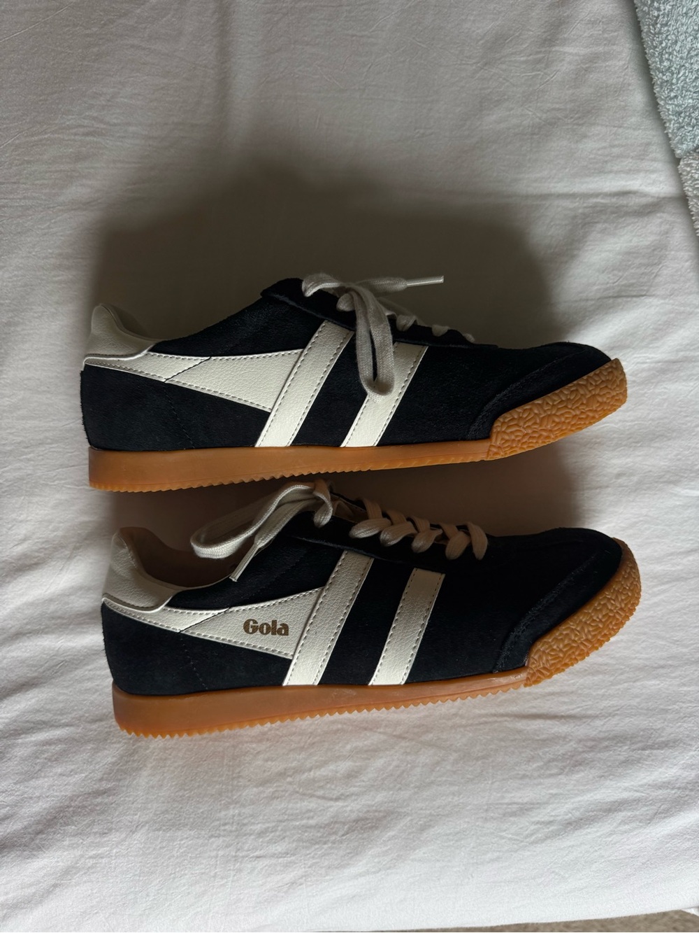 Gola Women’s Black, White Retro Sneakers